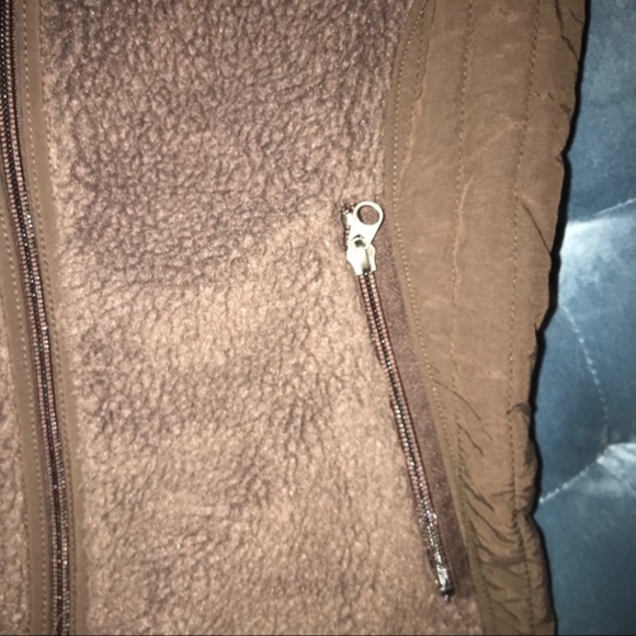 Patagonia Fleece Zip Vest Brown Zip size X-Small - Picture 4 of 8